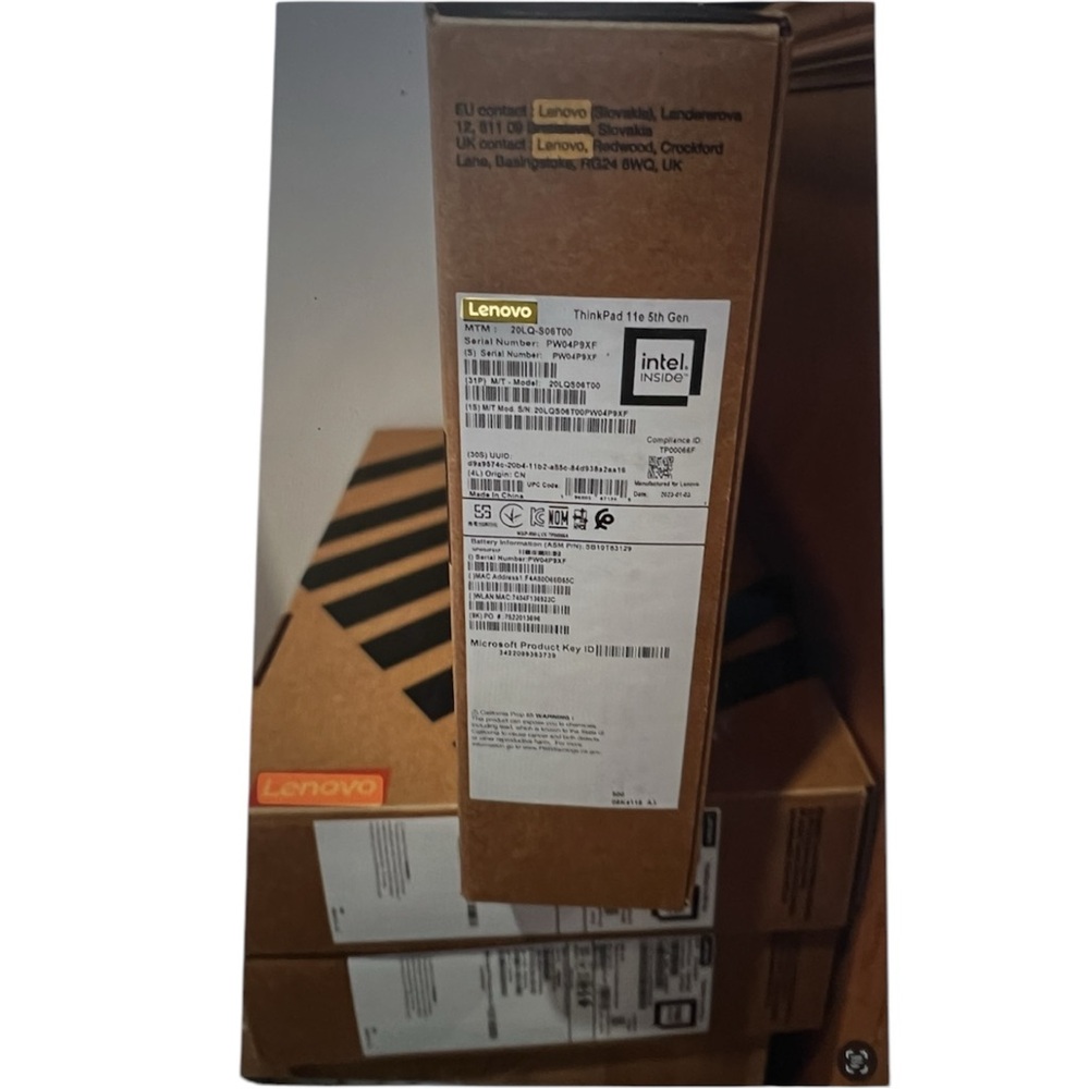 Lenovo ThinkPad 11e Gen 5 (11") laptop tablet